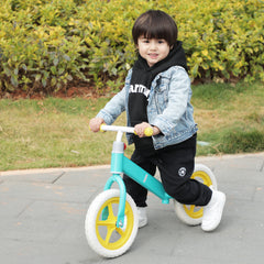 11inch Kids Balance Bike in Yellow and Blue - Neurodiversity Nation