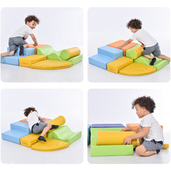 Soft Climb and Crawl Foam Playset 6 in 1 - Neurodiversity Nation