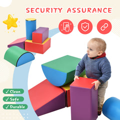 Soft Climb and Crawl Foam Playset in Brights - Neurodiversity Nation