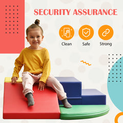 Soft Climb and Crawl Corner Foam Playset -Bright - Neurodiversity Nation